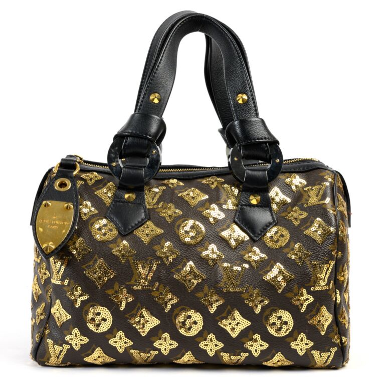 Louis Vuitton Speedy Eclipse Limited Edition Top handle