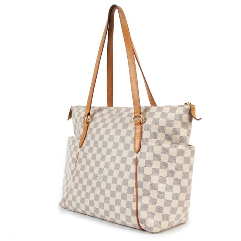 Louis Vuitton Totally MM Damier Azur Canvas ○ Labellov ○ Buy and