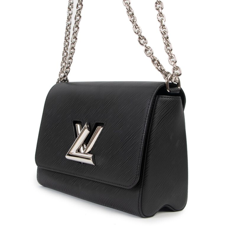 LOUIS VUITTON Louis Vuitton Epi Bum Bag LV Circle Black M55131 Men's  Leather Body