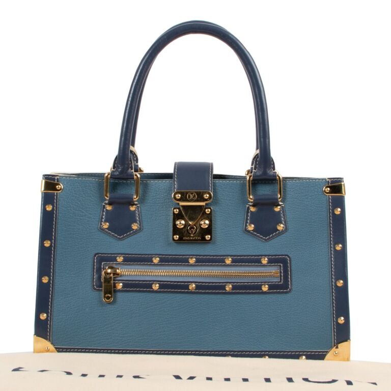 Louis Vuitton, Bags, Louis Vuitton Suhali Leather Le Fabuleux Bleu