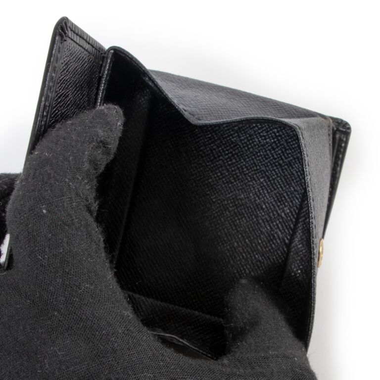 Louis Vuitton Black Epi Leather Noir Coin Purse Change Purse Compact W –  Bagriculture