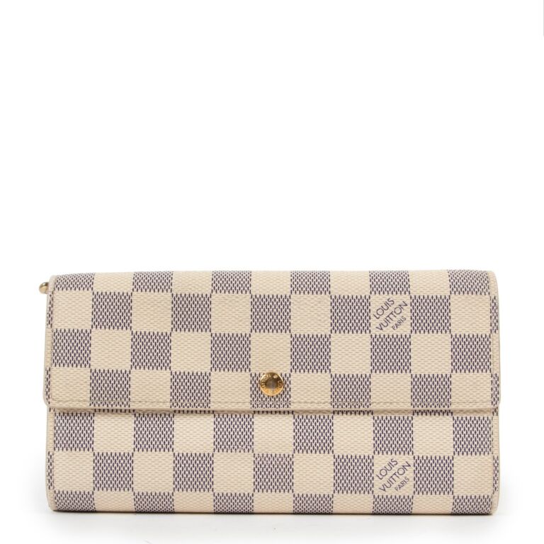 Louis Vuitton Sarah Wallet Damier Ebene - Touched Vintage