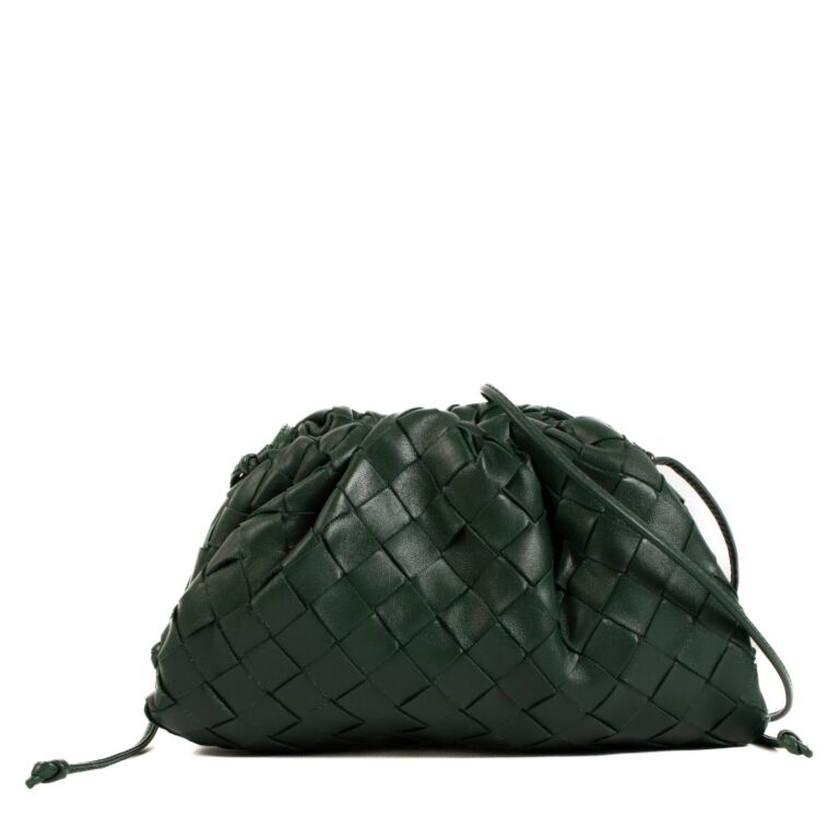 Bottega Veneta Raintree Intrecciato Mini Pouch Bag Labellov Buy and ...