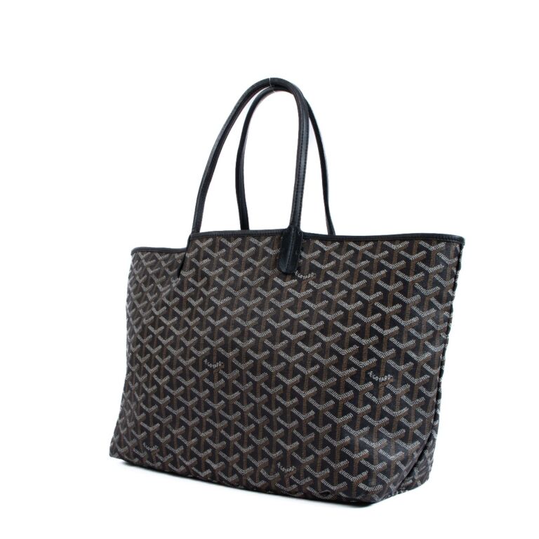 Goyard Black St. Louis PM Tote Bag ○ Labellov ○ Buy and Sell