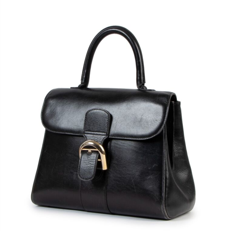 Brillant leather handbag Delvaux Black in Leather - 24371345