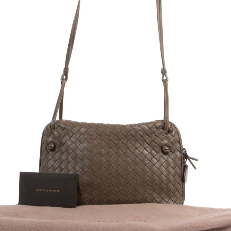 BOTTEGA VENETA Nodini Crossbody Bag in Intrecciato Leather [ReSale]