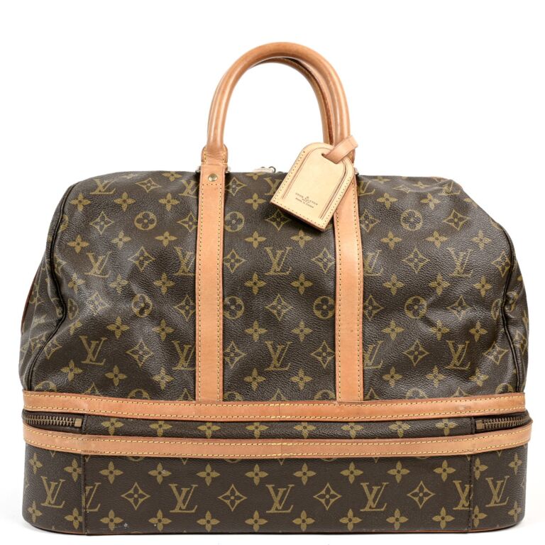 Louis Vuitton Vintage Monogram Sac Sport Travel Bag ○ Labellov