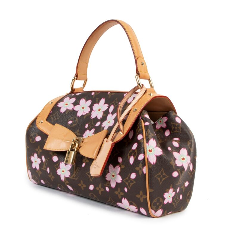 Louis Vuitton Limited Edition Pink Cherry Blossom Sac Retro Bag -  ShopperBoard