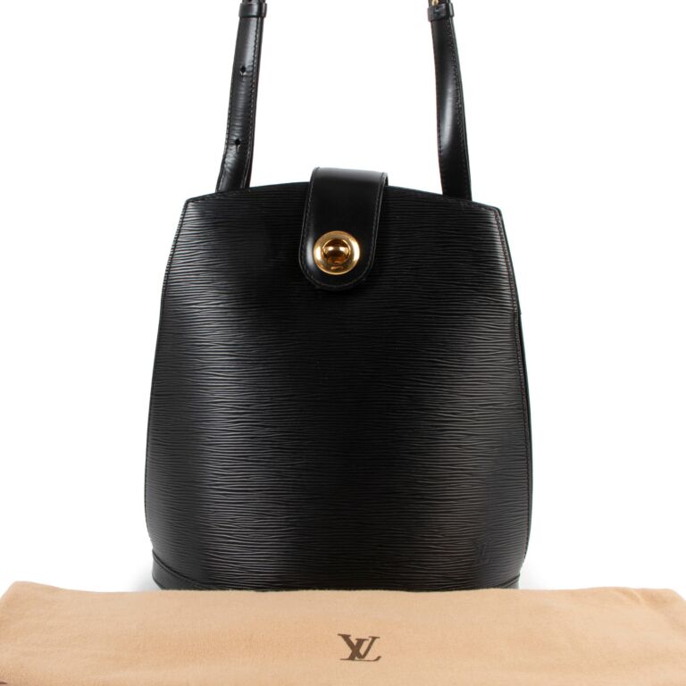 Louis Vuitton Louis Vuitton Nocturne GM Black Epi Leather Shoulder