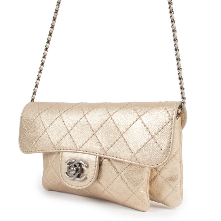 Chanel Pearl Clutch With Chain  Bragmybag