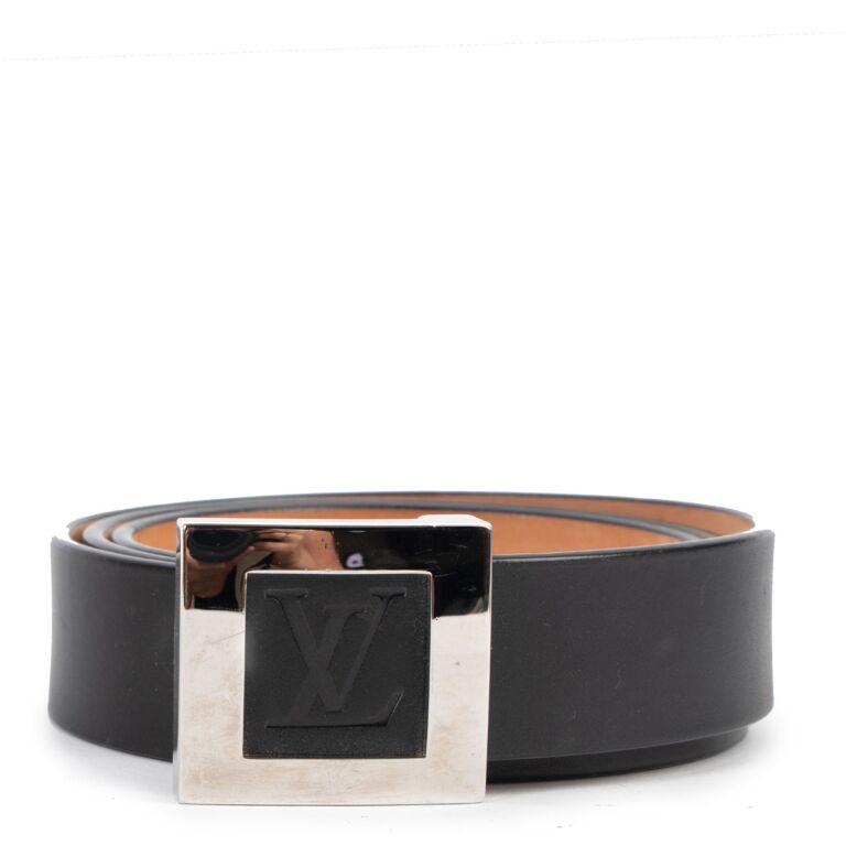 Leather belt Louis Vuitton Black size Not specified International in  Leather - 26031880