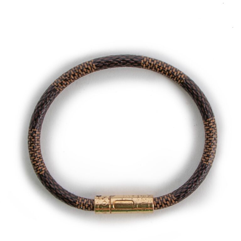 Louis Vuitton Damier Azur Keep It Bracelet 17 505142