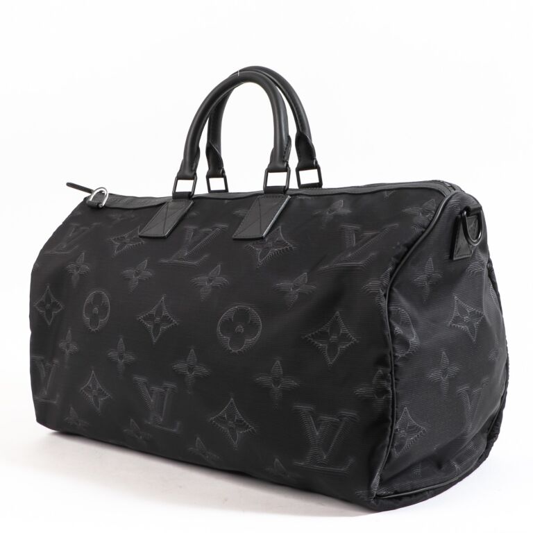 Louis Vuitton Virgil Abloh 3D Reversible 2054 Nylon Pouch Monogram Men Bag  S038