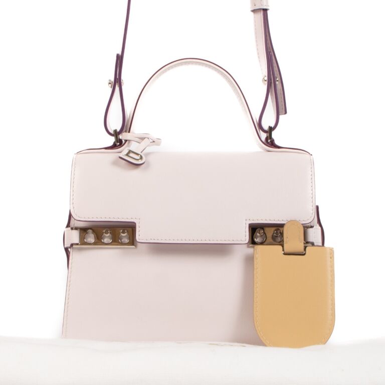 Maggie Shoulder Bag | Lilac Italian Calfskin Leather