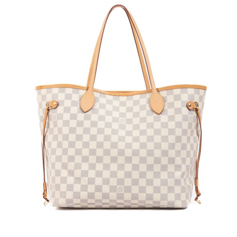 Louis Vuitton Damier Azur Canvas Neverfull MM ○ Labellov ○ Buy and Sell  Authentic Luxury