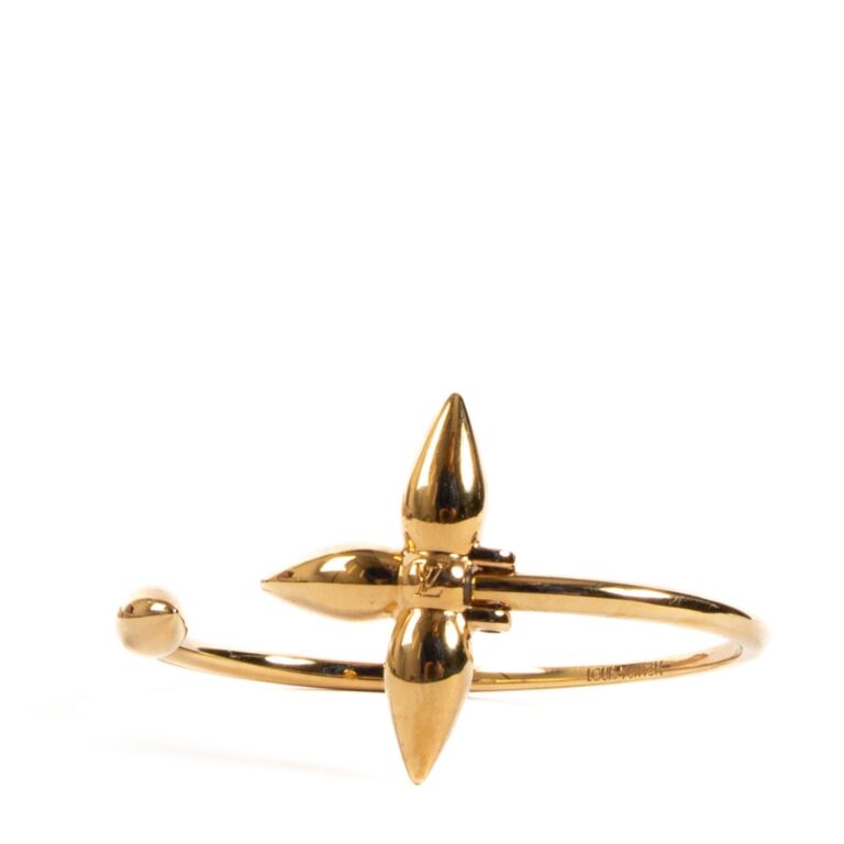 Louis Vuitton Louisette Bracelet Gold