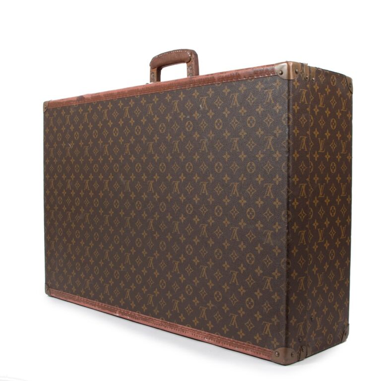 Bonhams : Louis Vuitton a Monogram Biston 50 Suitcase 1960s