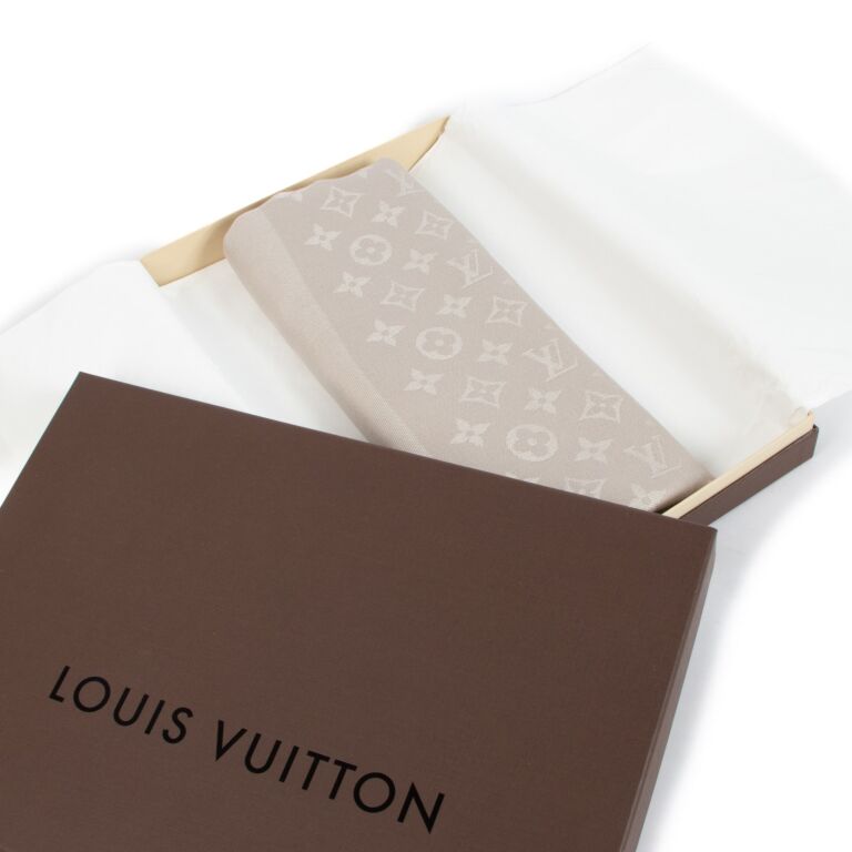 Louis Vuitton, Limited Edition Ecru Monogram Lambskin Ol…