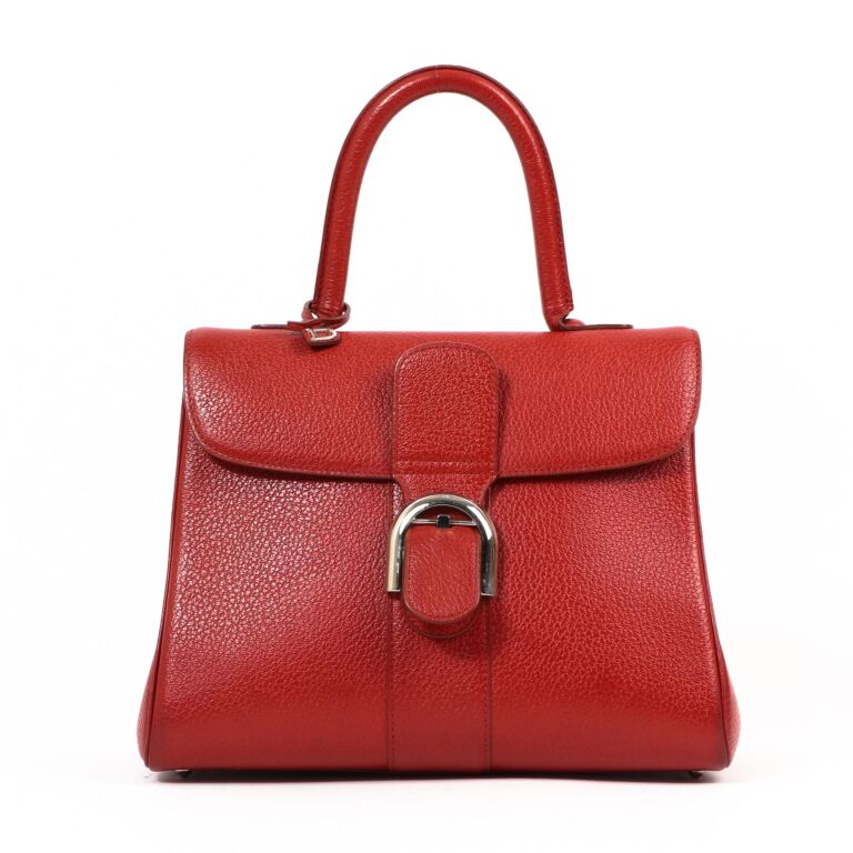 Delvaux Brillant MM Brick Frégate Labellov Buy and Sell Authentic Luxury