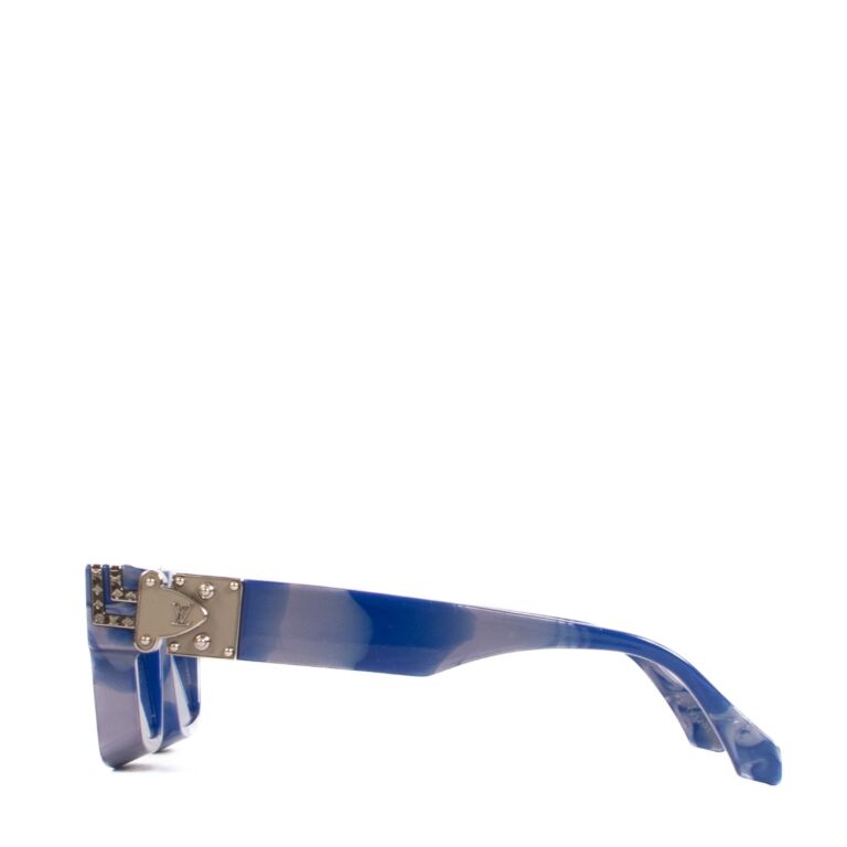 Louis Vuitton Blue 1.1 Millionaires Sunglasses ○ Labellov ○ Buy and Sell  Authentic Luxury
