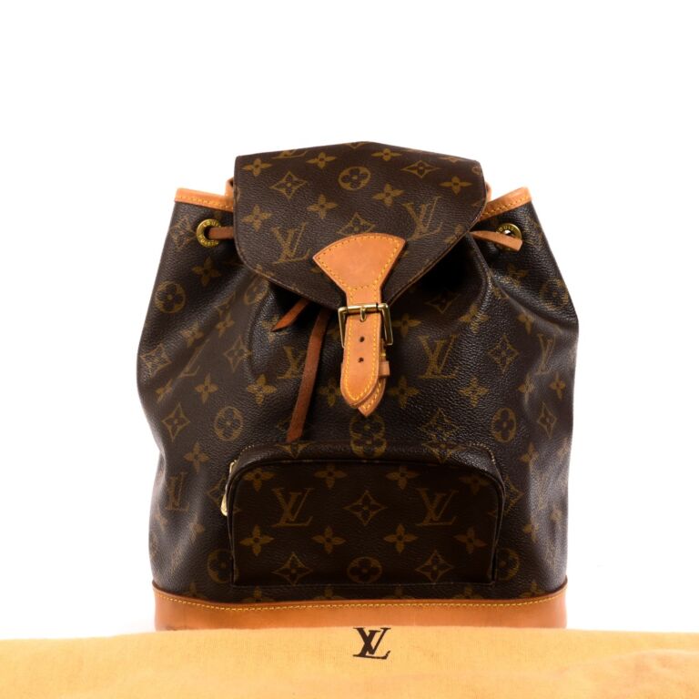 Louis Vuitton Monogram Montsouris MM Backpack 1216lv28 For Sale at