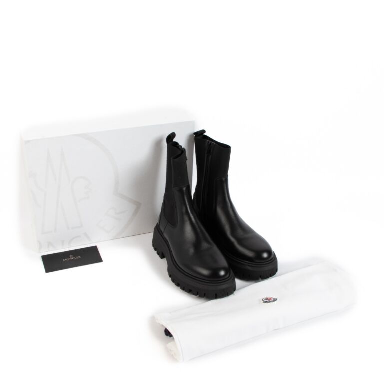 Moncler Neue Chelsea Boots - Black