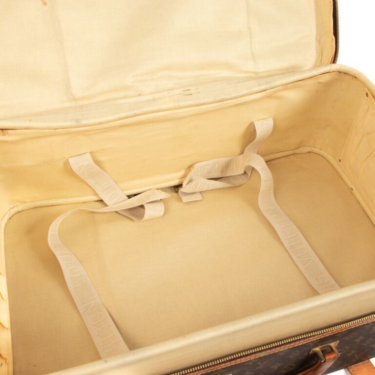 Louis Vuitton Stratos 70 Vintage Suitcase in monogram canvas For Sale at  1stDibs