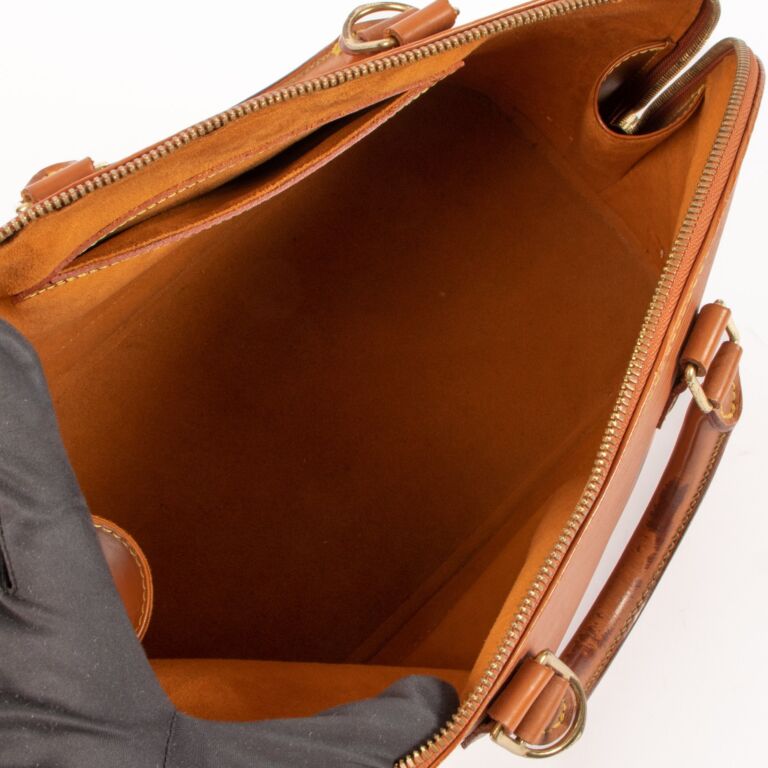 Louis Vuitton Cannelle Epi Leather Alma PM Bag Louis Vuitton