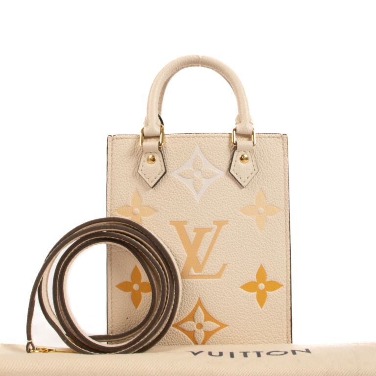 Louis Vuitton Petit Sac Plat, Brown, One Size
