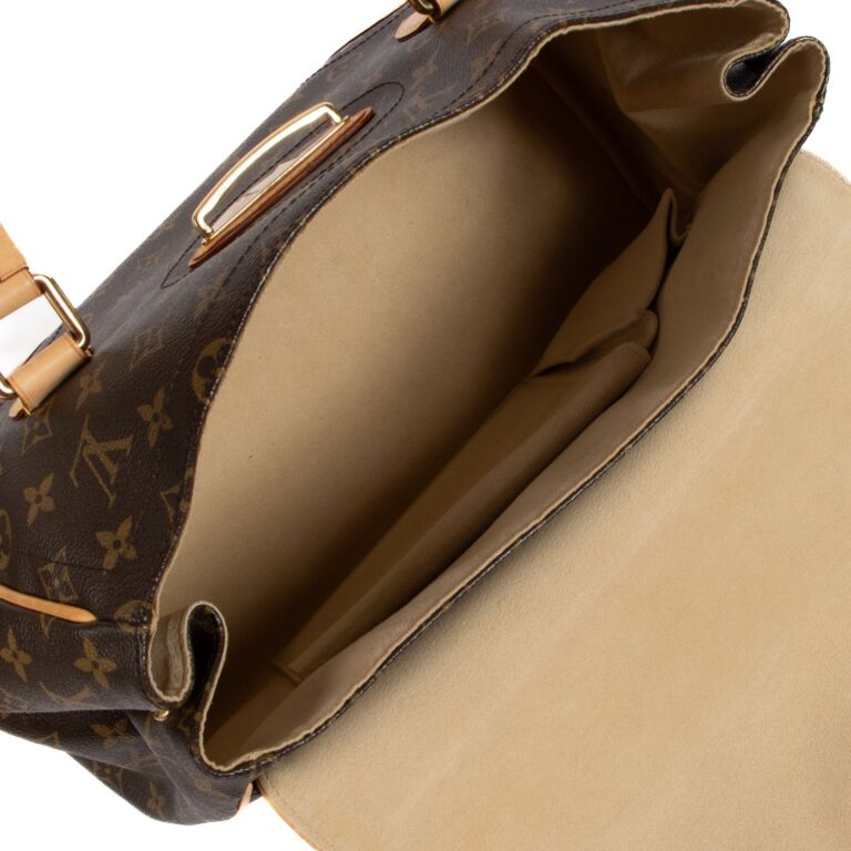 Louis Vuitton Brown Monogram Beverly GM Briefcase Leather ref