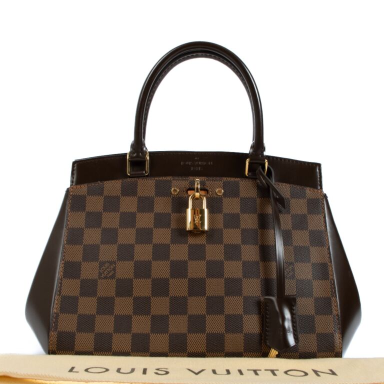 Louis Vuitton Rivoli PM Damier Ebene Canvas ○ Labellov ○ Buy and