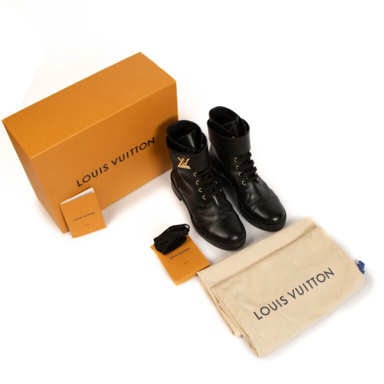 Louis Vuitton Burgundy Leather Diplomacy Ranger Boots Size 38 Louis Vuitton