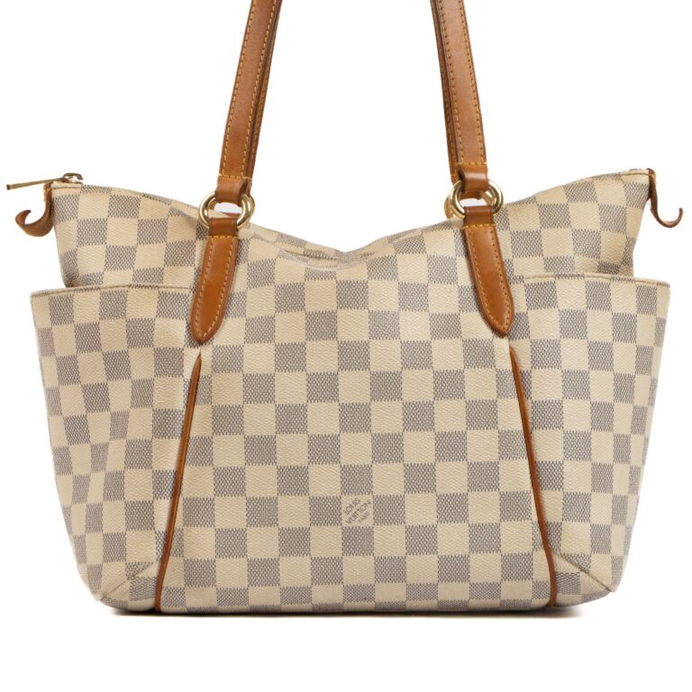 Louis Vuitton Damier Azur Totally MM Shoulder Bag ○ Labellov ○ Buy and Sell  Authentic Luxury