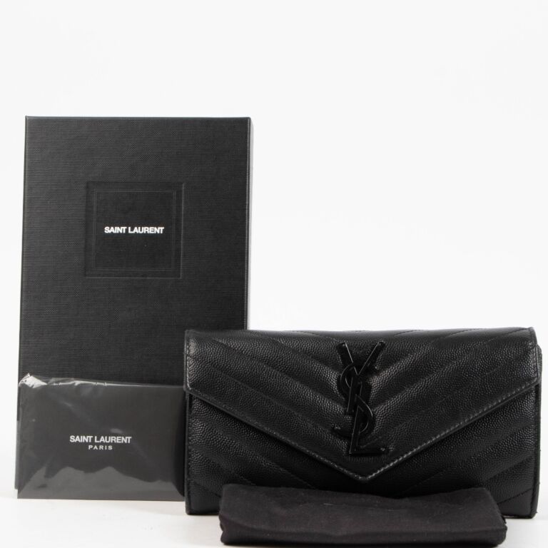 Yves Saint Laurent, Bags, Saint Laurent Cassandre Wallet Authentic