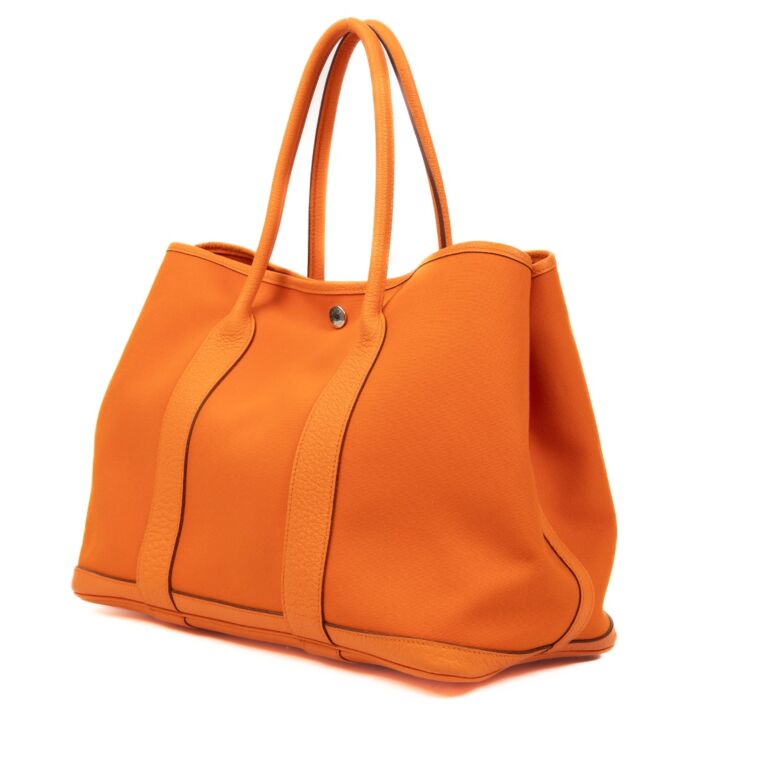 Hermès orange Garden Party Top handle ○ Labellov ○ Buy and Sell