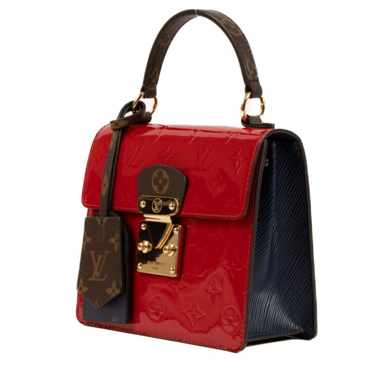 Louis Vuitton Red Patent, Navy Epi And Monogram Coated Canvas Spring Street  Gold Hardware Available For Immediate Sale At Sotheby's