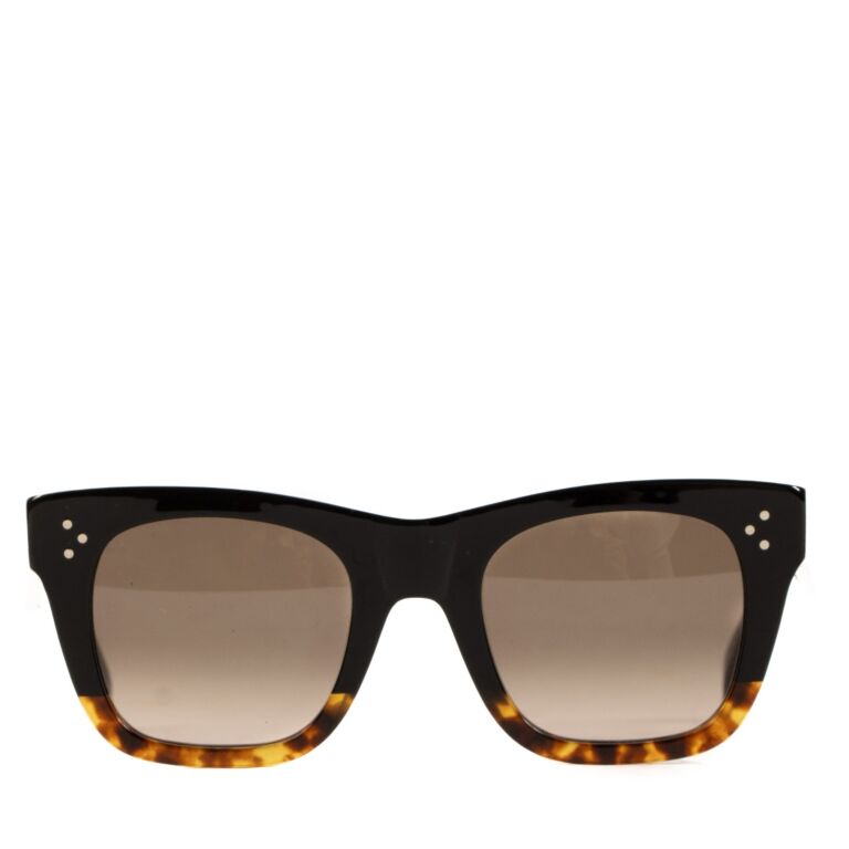 Celine Cat Eye S004 Sunglasses Acetate with Polarized Lenses Black –  voilà.id