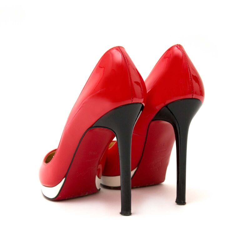 Red hot sale patent louboutin