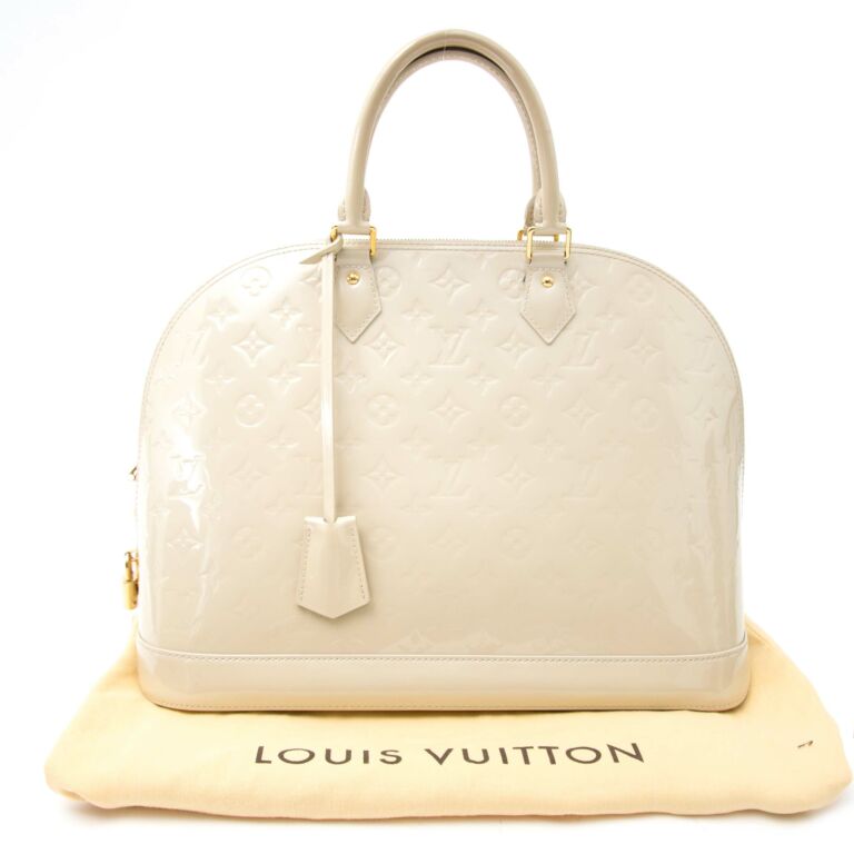 Louis Vuitton Alma Vernis GM ○ Labellov ○ Buy and Sell Authentic Luxury