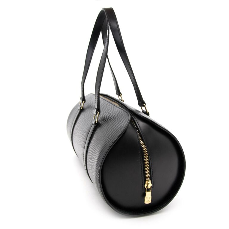 Louis Vuitton Black Epi Buci Box Bag Labellov Buy and Sell Authentic Luxury