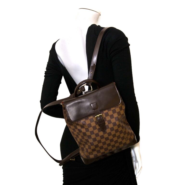 Louis Vuitton Damier Ebene Soho Backpack ○ Labellov ○ Buy and