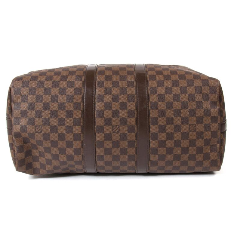 Brown Louis Vuitton Damier Ebene Keepall Bandouliere 45 Travel Bag, Ver  todas las bolsas Louis Vuitton Randonnée
