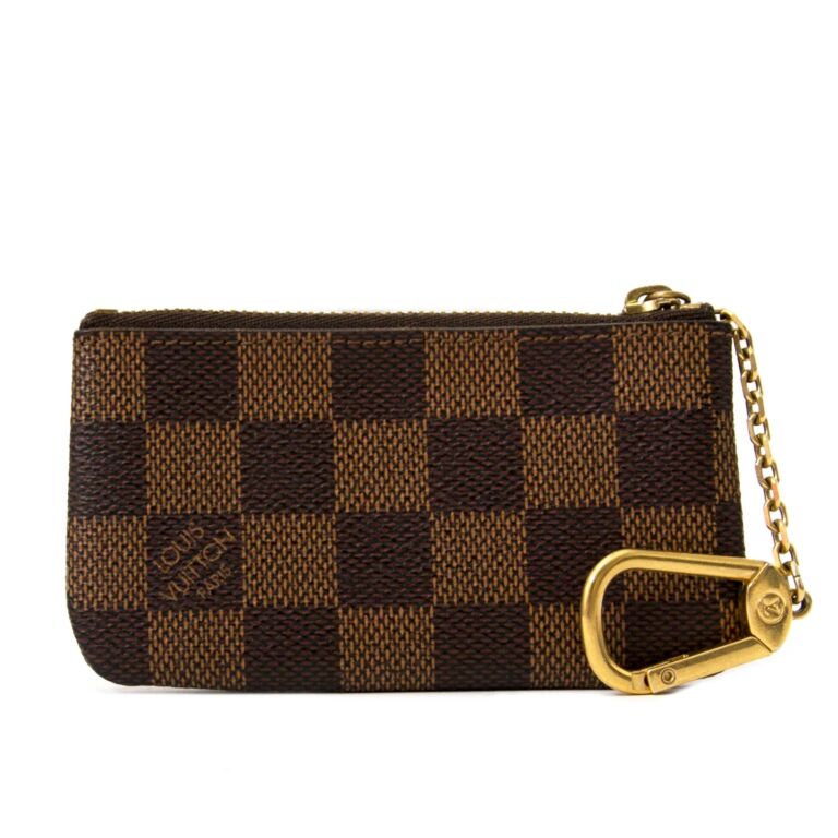 Louis Vuitton Damier Ebene Key Pouch ○ Labellov ○ Buy and Sell