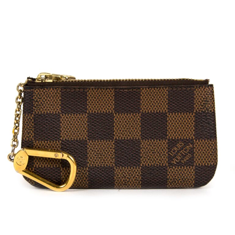 KEY POUCH Damier Leather Holds High Quality Famous Classical