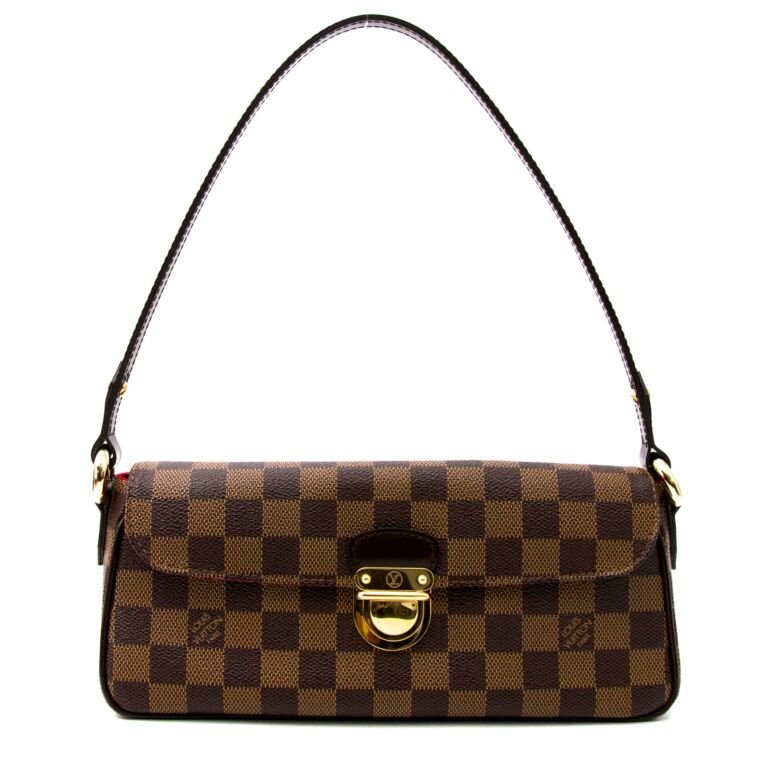 Louis Vuitton Damier Gold Clasp Shoulder Bag Labellov Buy