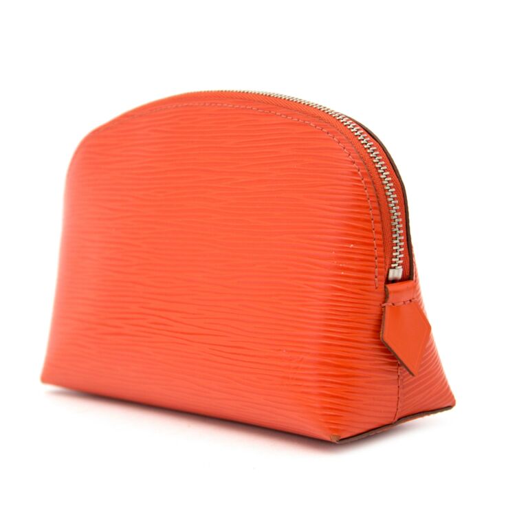 Louis Vuitton cosmetic pouch Orange Plastic ref.863012 - Joli Closet