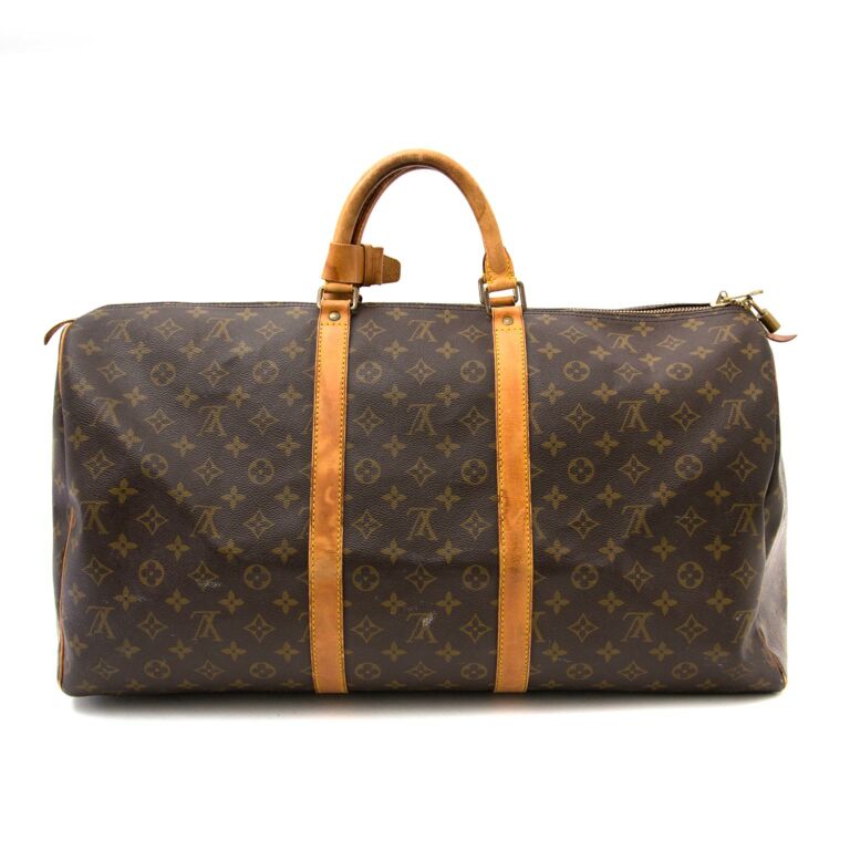 Louis Vuitton Keepall 55 Graphite Travel Bag ○ Labellov ○ Buy