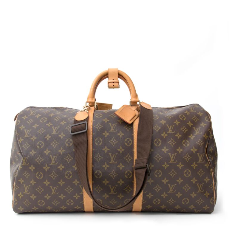 Louis Vuitton Monogram Keepall 55 Travel Bag ○ Labellov ○ Buy