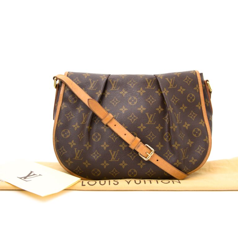 Authentic Louis Vuitton Monogram Menilmontant MM Shoulder Bag