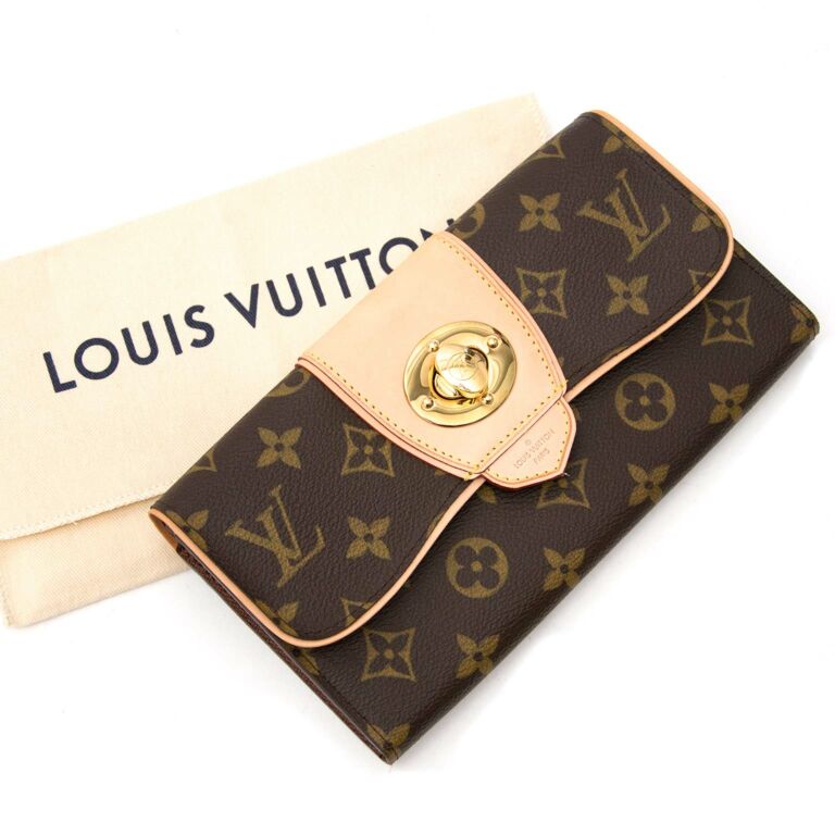 Authentic LOUIS VUITTON Monogram Portefeuille Boetie Long Wallet #20714